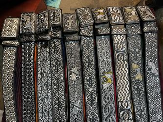 Cintos Vaqueros De Dama Y Caballeros 