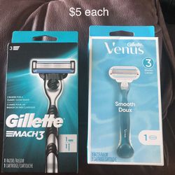 Gillette /Venus Razor $5 Each