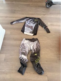 Fox Motocross Jersey and Pants Gear Set
