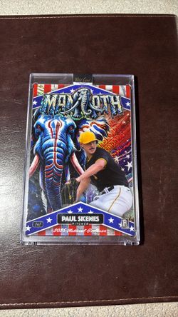2025 Wild Card National Exclusive Paul Skenes 1 of 1 Mojo Mamoth Refractor