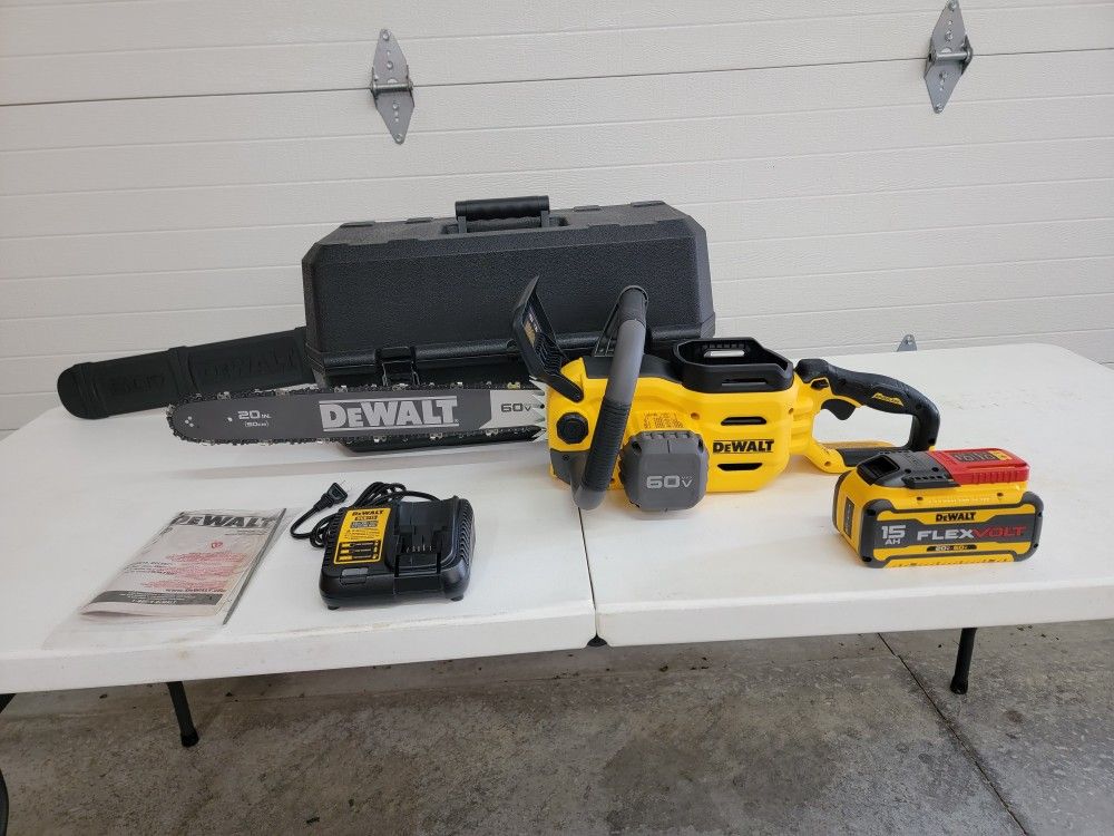 Dewalt 60v 20" Chainsaw