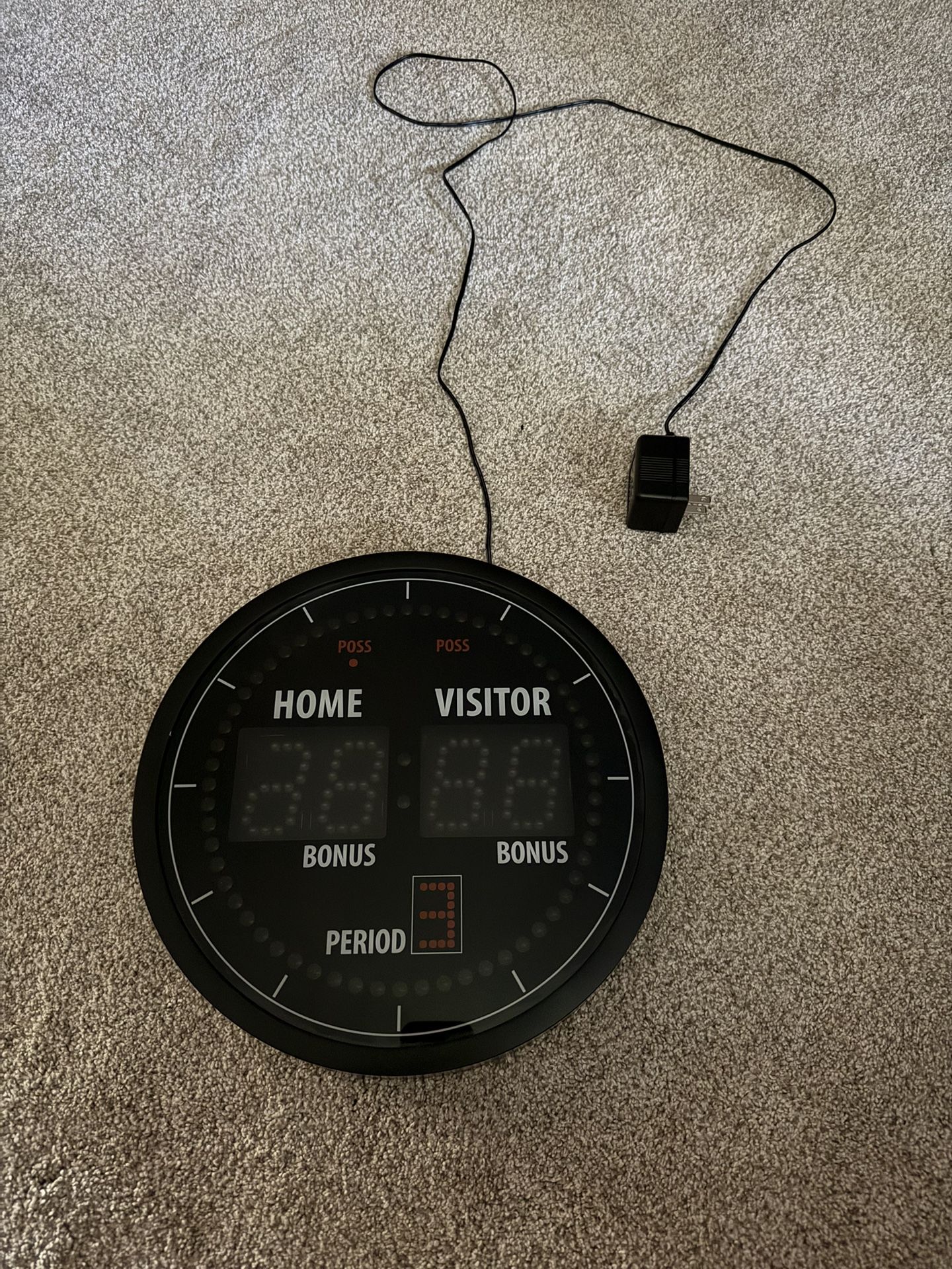Scoreboard Clock