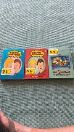 The Simpsons Season 2 + Beavis and Butt-Head DVD Box Sets