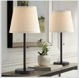 Set of two lamps