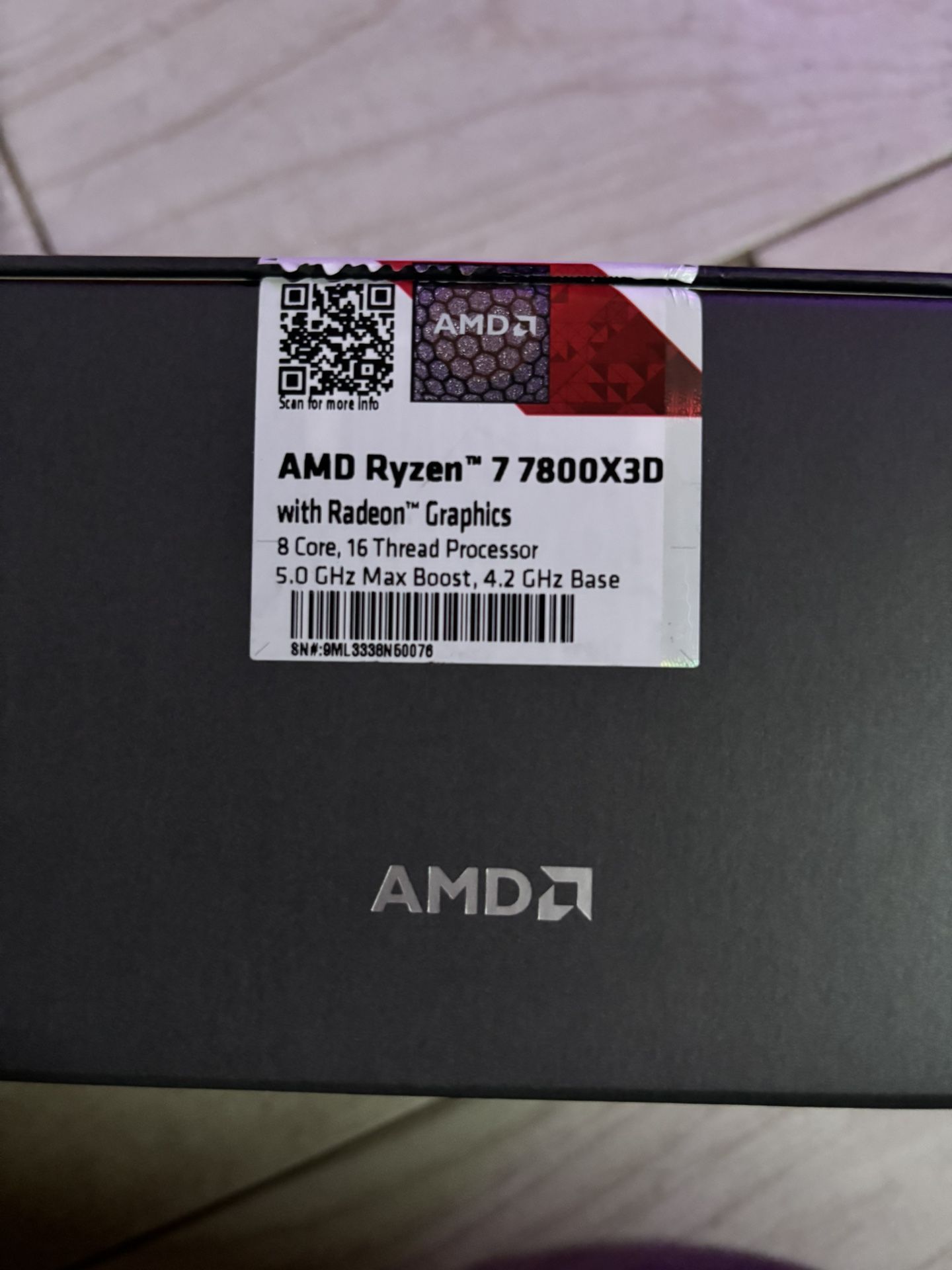 Ryzen 7800X3D CPU