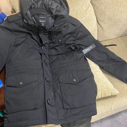 Size Large Men’s New Winter Jacket .water Resistant.originally $280 Asking $165 Or Best Reasonable Offer