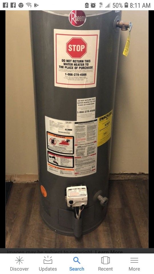 I have a new and a 40 gallon hot water heater for Sale in Atlanta, GA