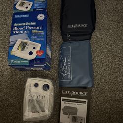 New Blood pressure Machine NEW in Box Large cuff