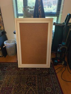 Framed Cork Board/Message Board 