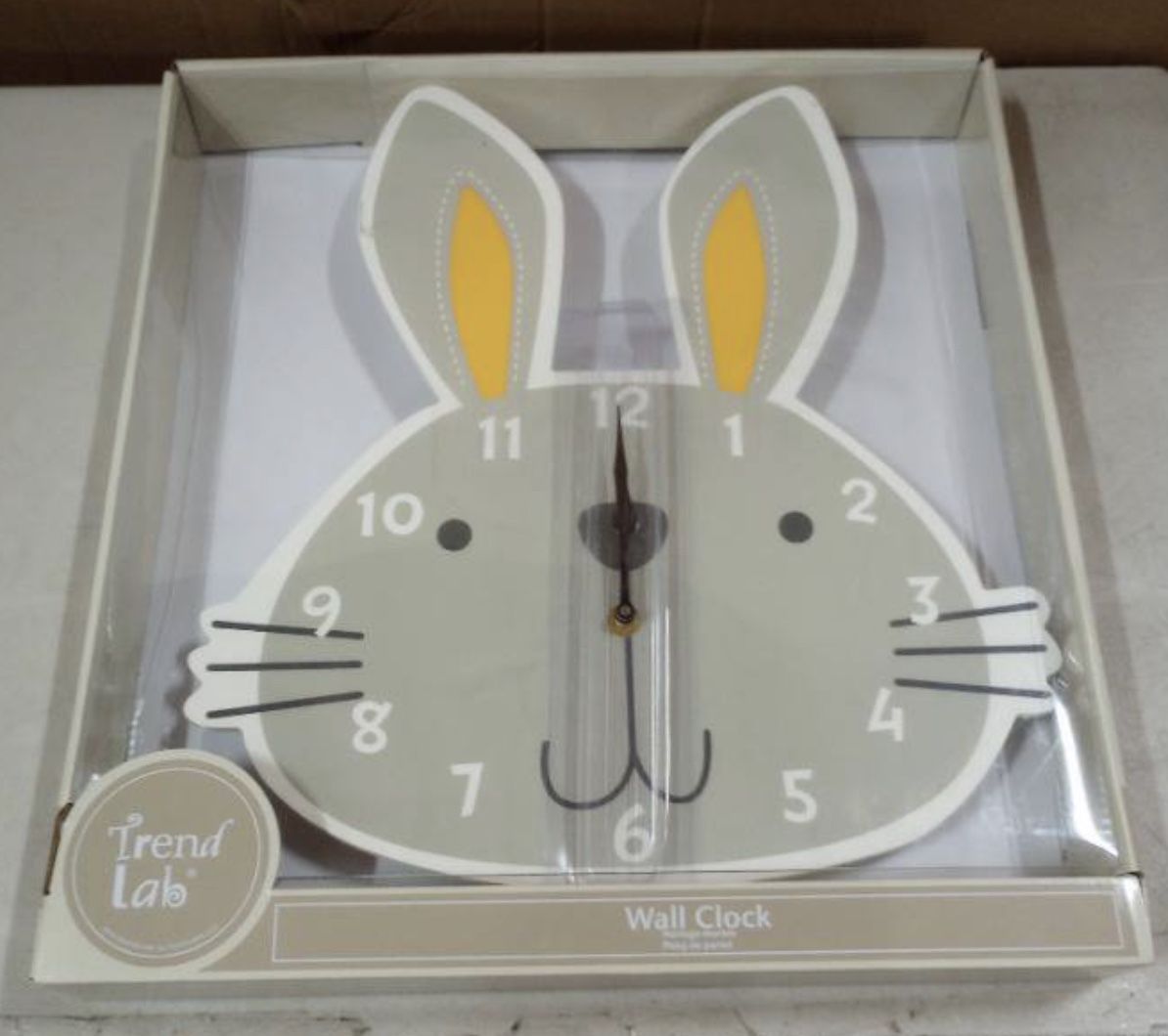 Kids Clock Bunny