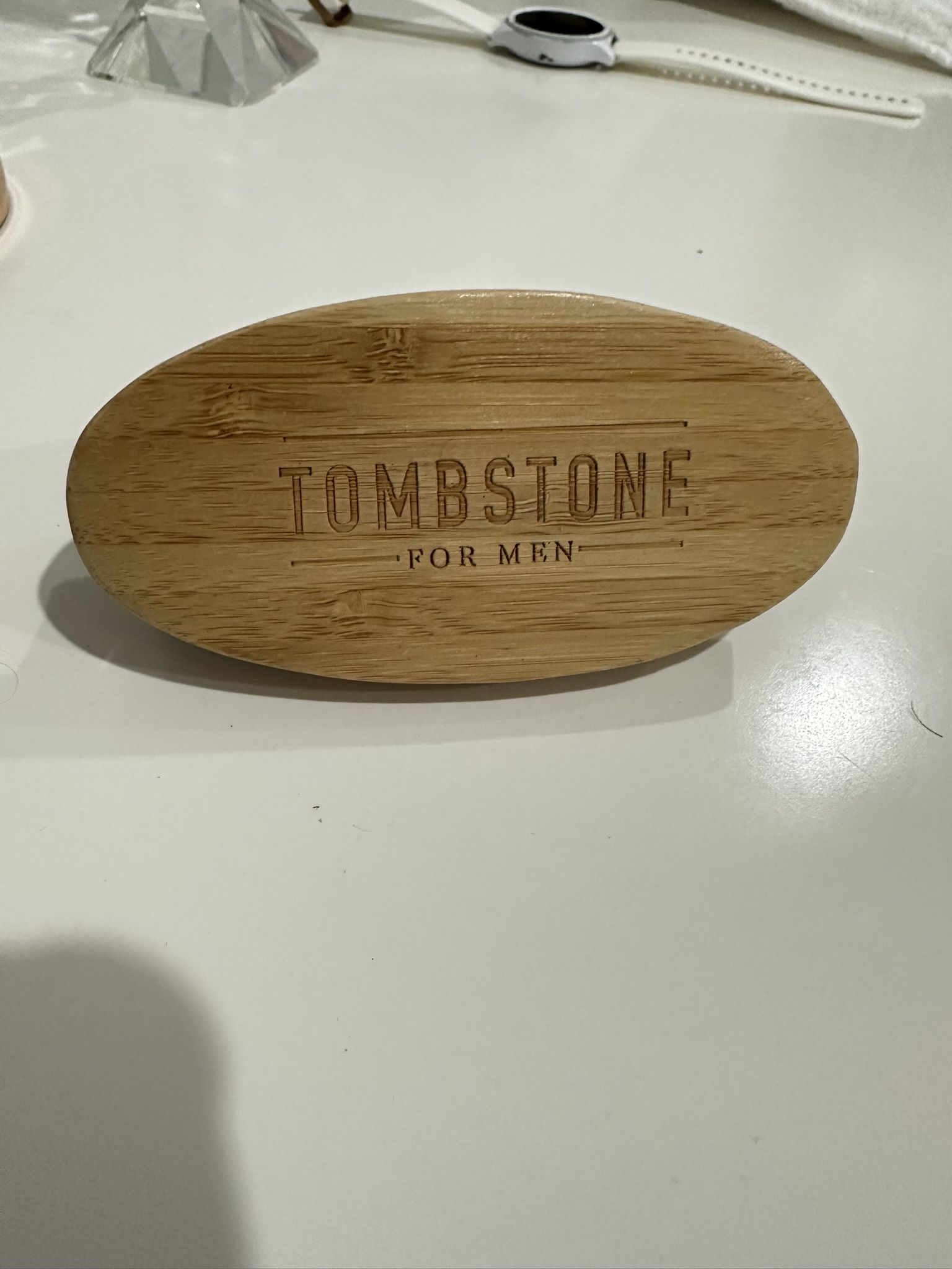 Men’s Bamboo Beard Brush (Tombstone for Men)