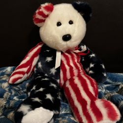 Spangle The American Bear BEANIE BUDDY