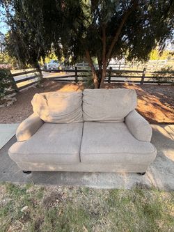 Light Grey Love Seat