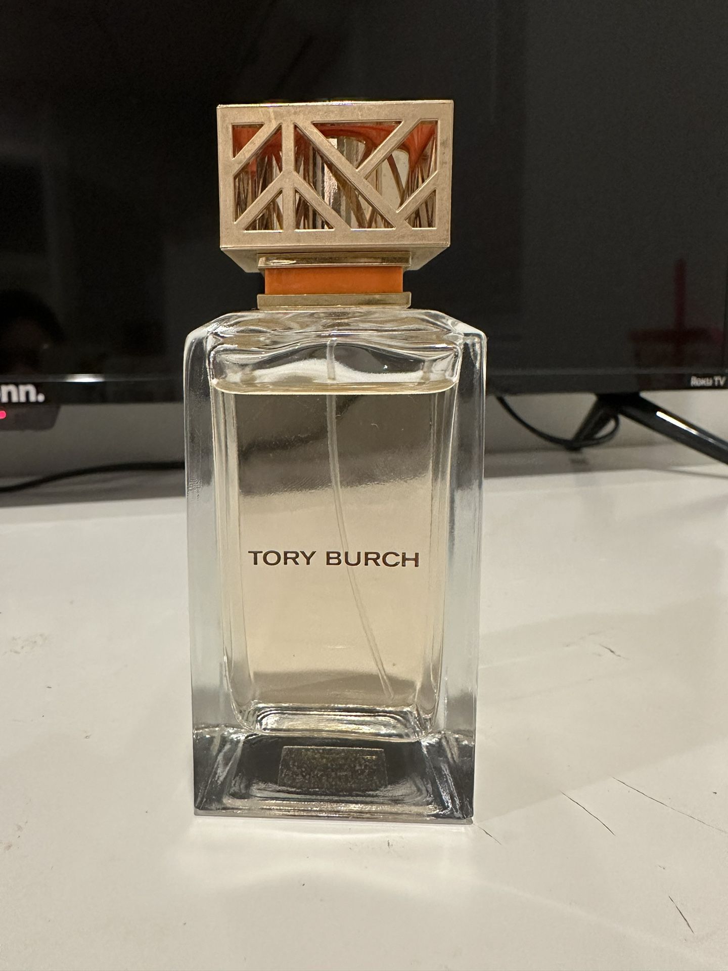 The signature fragrance from Tory Burch is a vibrant floral that captures classic elements
