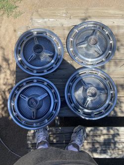 60’s Impala SS hub Caps $190