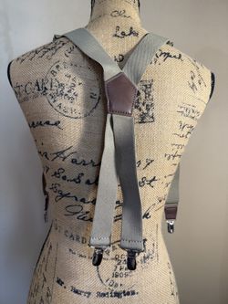 Beige Suspenders 