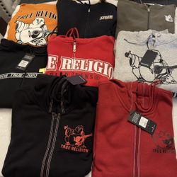 Mens 2xl And 3Xl True Religion Hoodies 