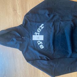 Black VVS Rhinestone Spider Hoodie Size Large