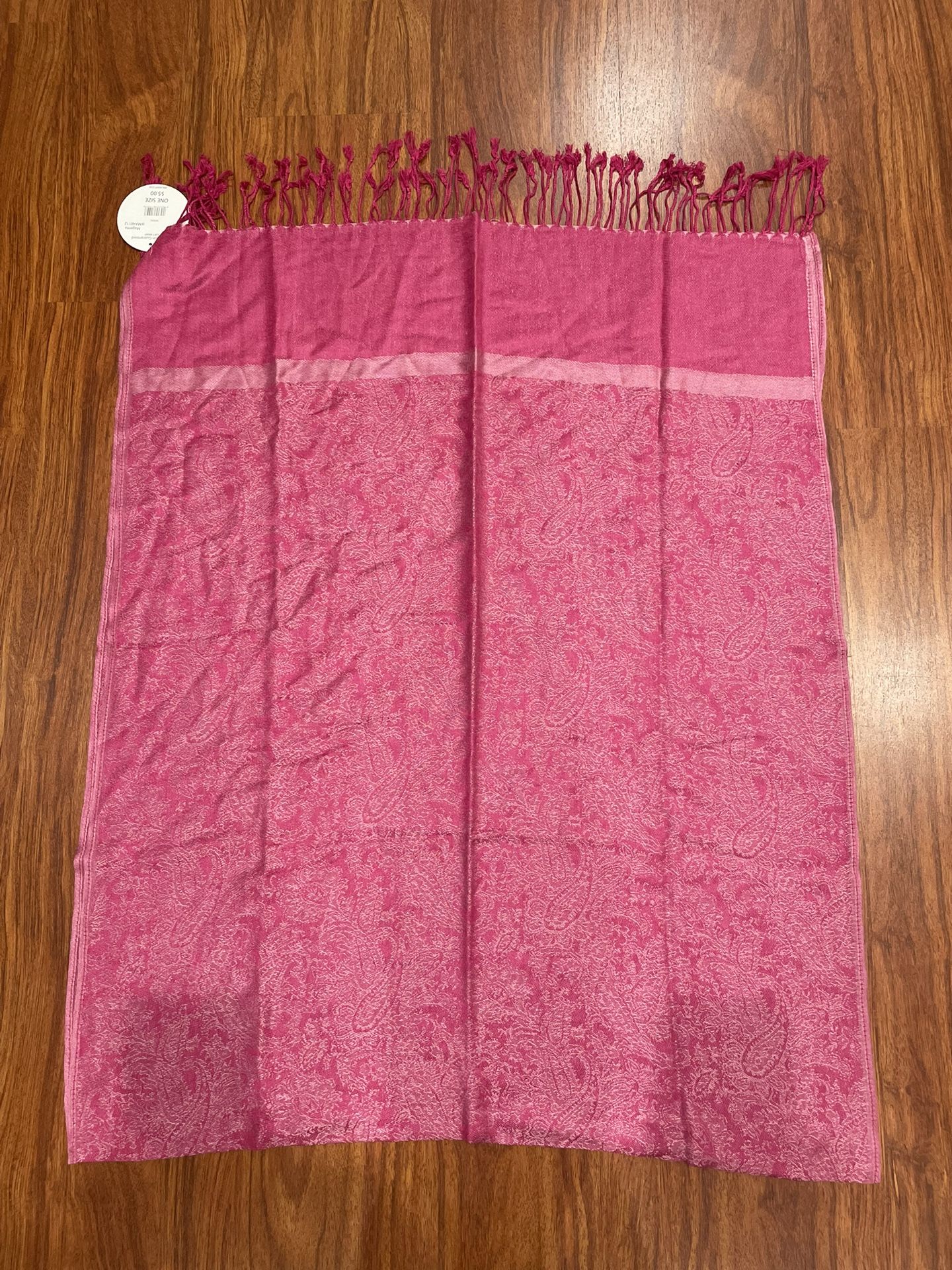 Brand New With Tag Magenta Soft Wrap Scarf 37x27 Women’s Scarf