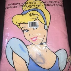 Two Looks In One Bed Set - Disney Princess 