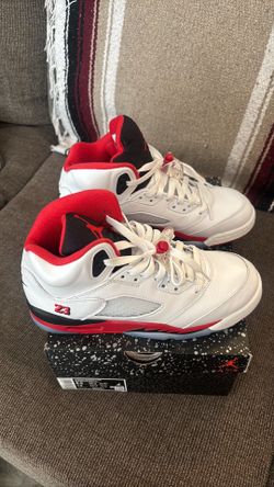 Jordan 5 Fire Red (Used) 7Y