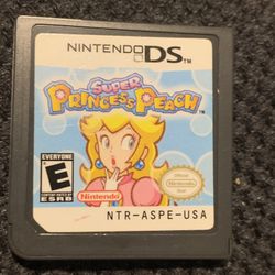 Nintendo Ds Súper Princess Peach Game Only 