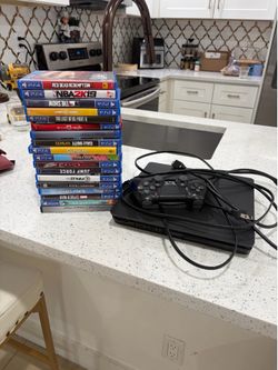 PlayStation 4 Console Bundle – 2 Controllers + 18 Games – Ready to Play!