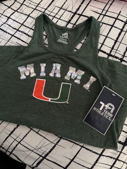 University of Miami Hurricanes Racerback Tank Top
