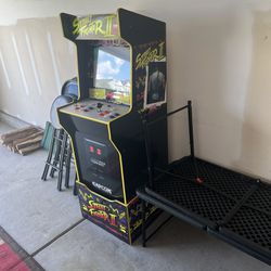 Street Fighter Arcade Game System. 9 Video Games In One! 