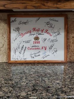 Autographed Boxing Memorabilia 