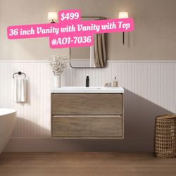 36 inch Vanity with Top #AO1-7036 12.101