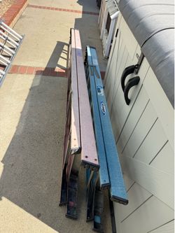 Werner 14ft and 8ft ladders