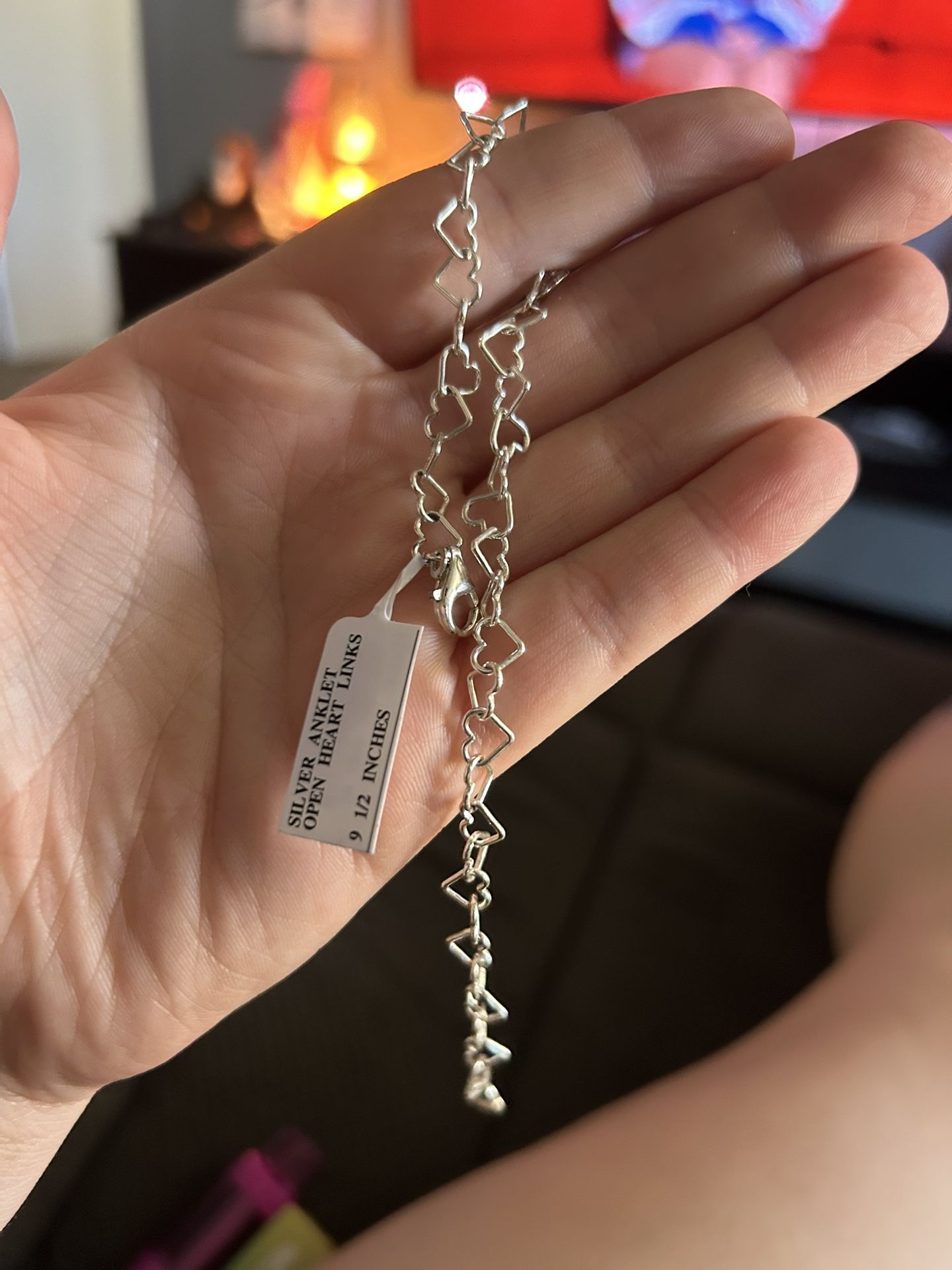 Women’s Silver Anklet