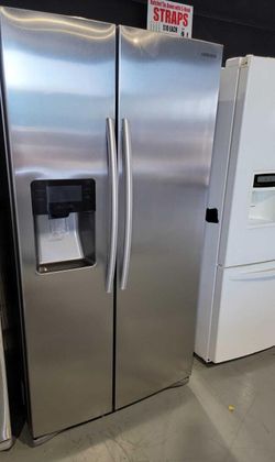 Samsung Side-by-Side Stainless Steel Fridge
