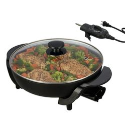 Mainstays 12" Round Ceramic Skillet, 