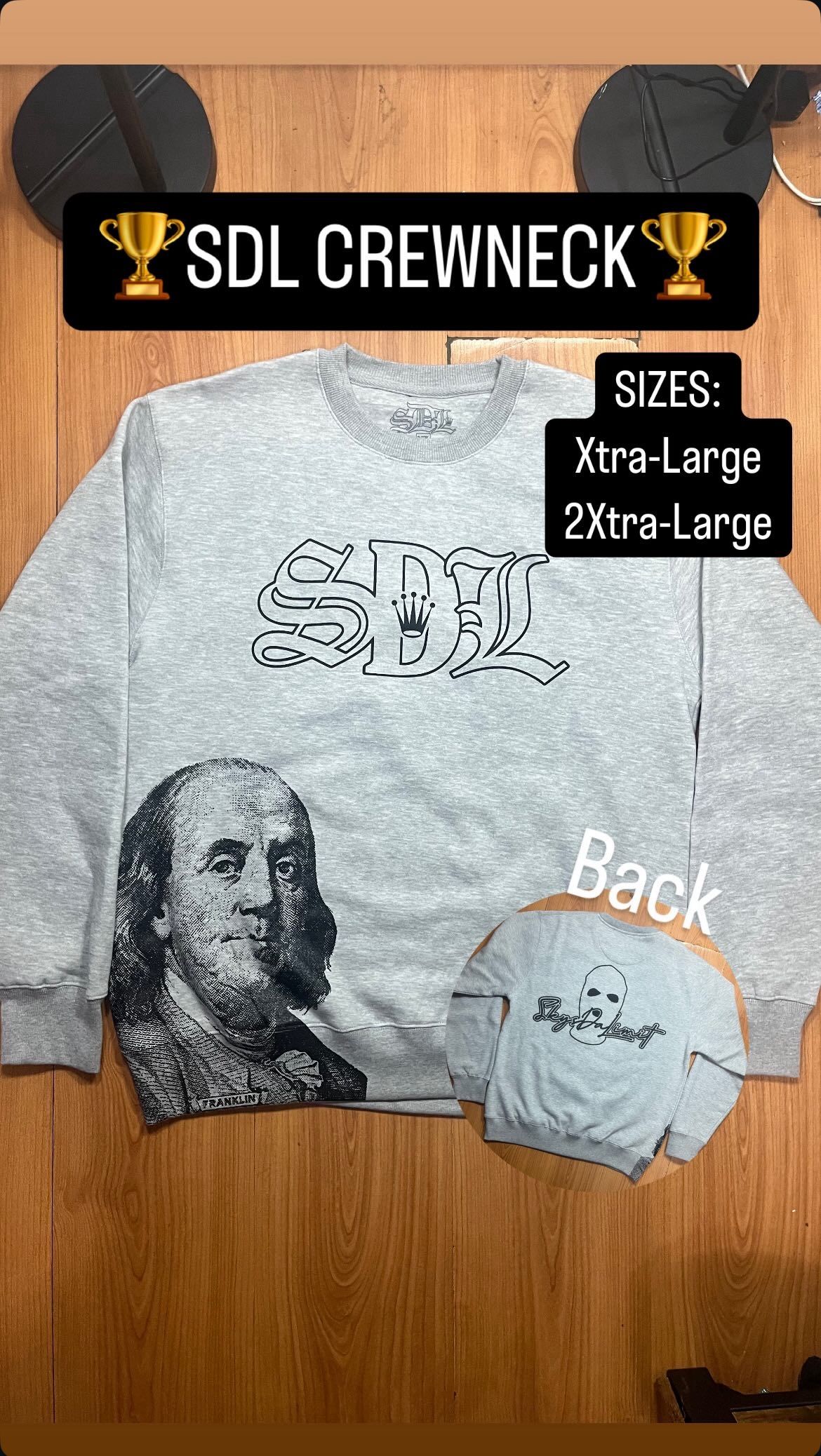 SDL CREWNECK