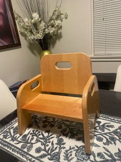Solid Wood Toddler Chair