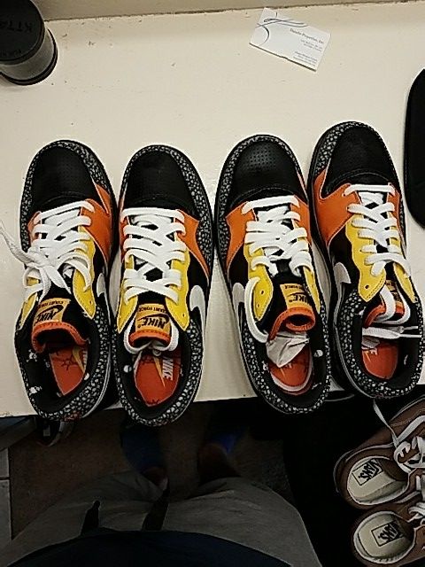 Nike court forces size 10 and size 101/2