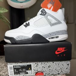 Jordan 4 White Cement 7y