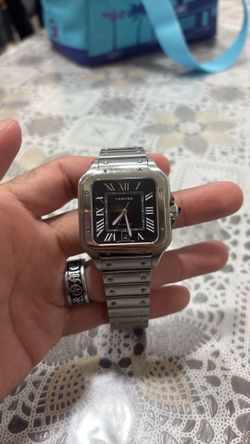 Cartier black dial