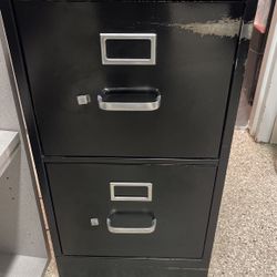 2 Drawer File Cabinet 