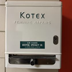 Vintage Kotex Dispensar