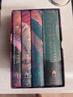 Harry Potter Hardcover Box Set Books 1–4