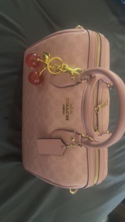 Coach Powder Pink Large Satchel