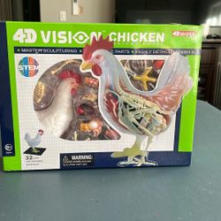 4 D Chicken -detailed