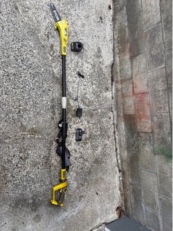 Ryobi ONE+ 18V 8 in. Cordless Oil-Free Pole Saw with 2.0 Ah Battery and Charger