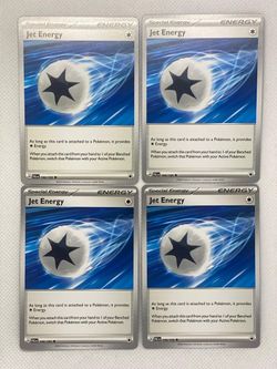 Pokemon 4x Jet Energy