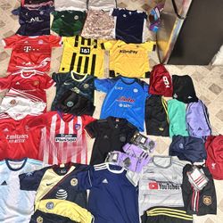 Soccer jerseys Lot