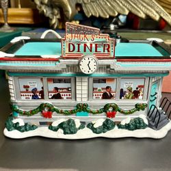 2001 Village Collection St Nicholas Square Jack’s Diner Illuminated Building