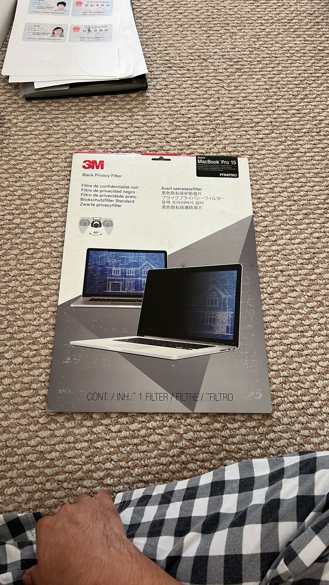 3M™ Privacy Filter for 14in Laptop. It’s the Gift If You Spend Over 100$ Check My Profile